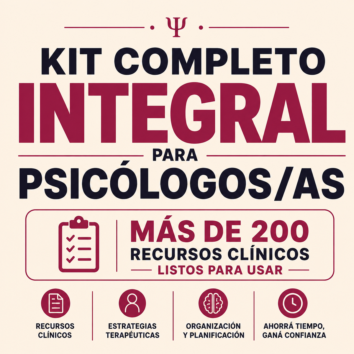 KIT CLINICO +200 RECURSOS